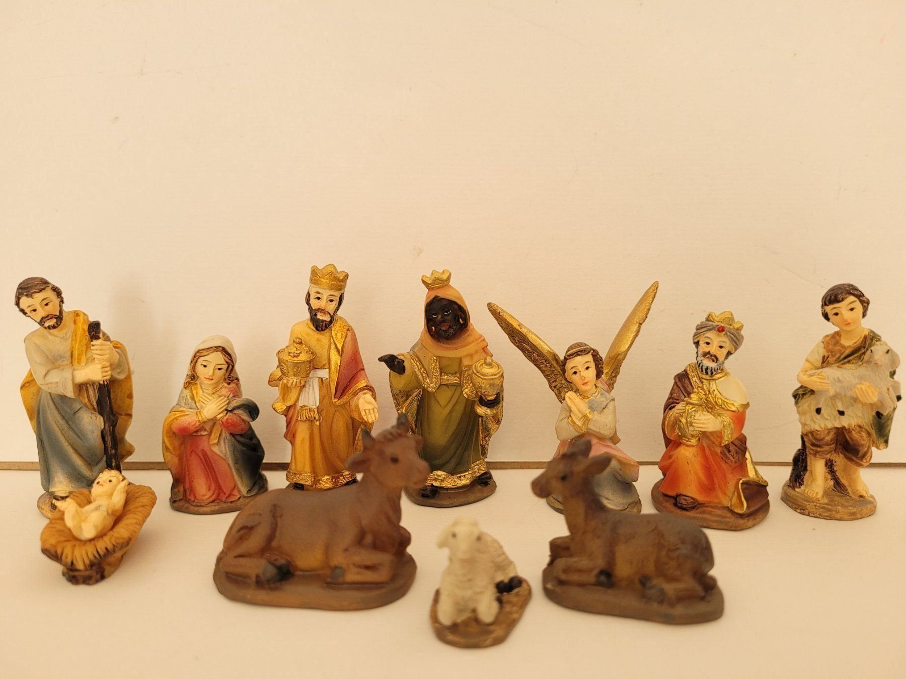 Tutte le decorazioni: 11 neue krippenfiguren mit OVP – Nuovo e nell'imballaggio originale da La Tour-de-Peilz venduto da estelle69 1