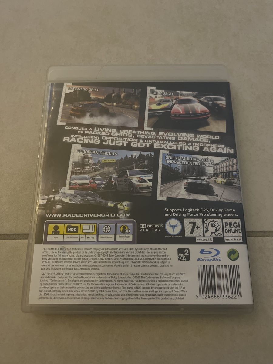 Giochi: Race Driver: GRID für PS3 – Usato da Suhr venduto da SchnapperCH 1