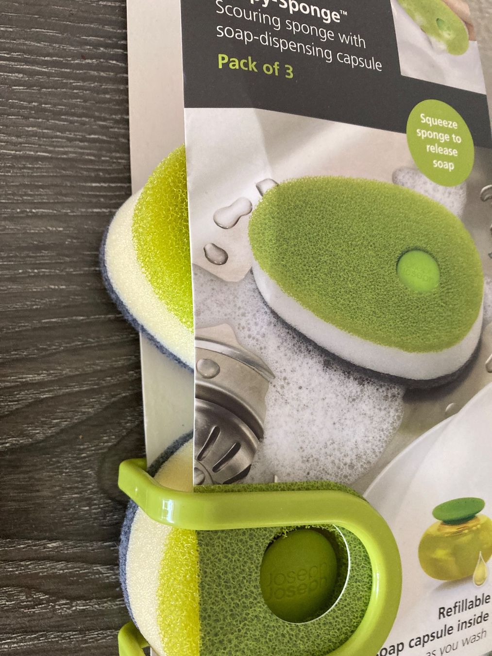 Joseph Joseph Elettrodomestici da cucina: Joseph Joseph soapy sponge + Sparschäler – Nuovo (secondo la descrizione) da Widen venduto da nigella90 1