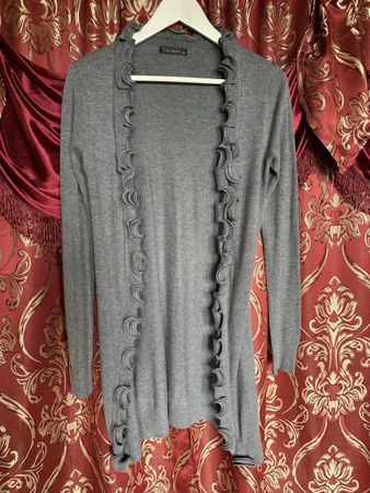 Kardigan Cardigan grau aus Wolle, Kashmir S/M