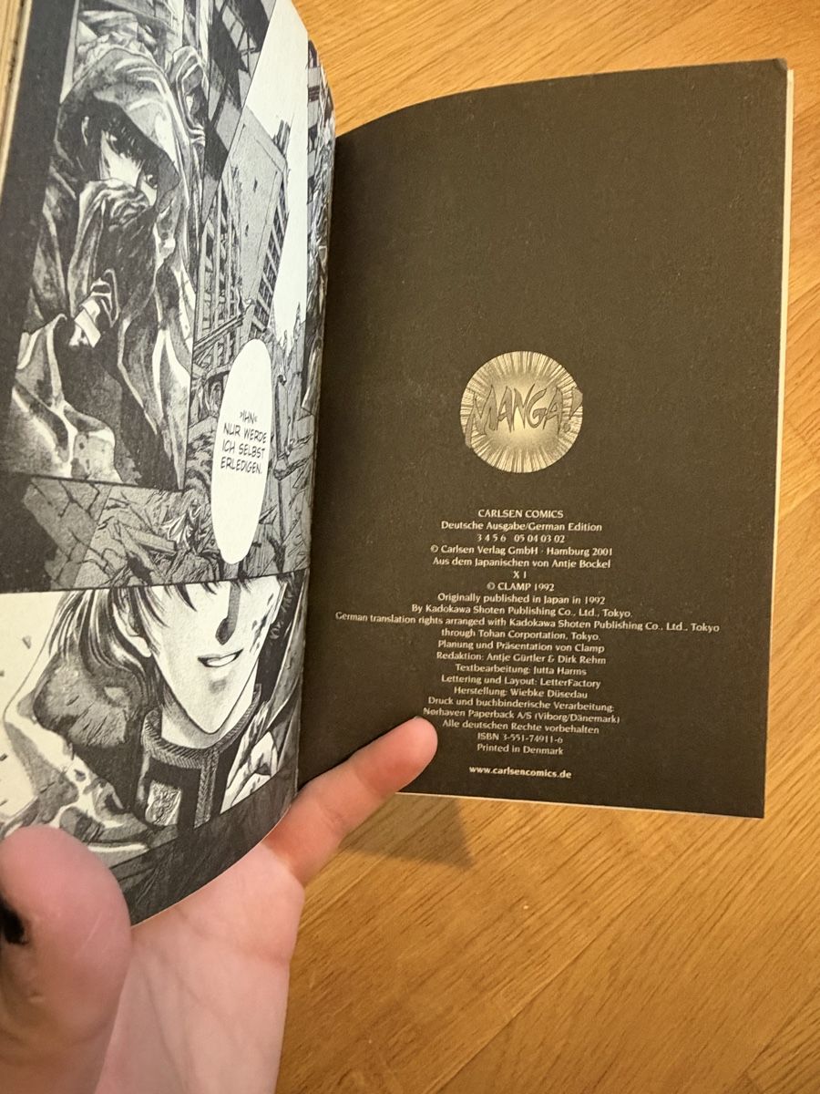 Comics: Mangas Clamp X 1-18 – Gebraucht aus Wangen b. Olten von Miruku_chan 4