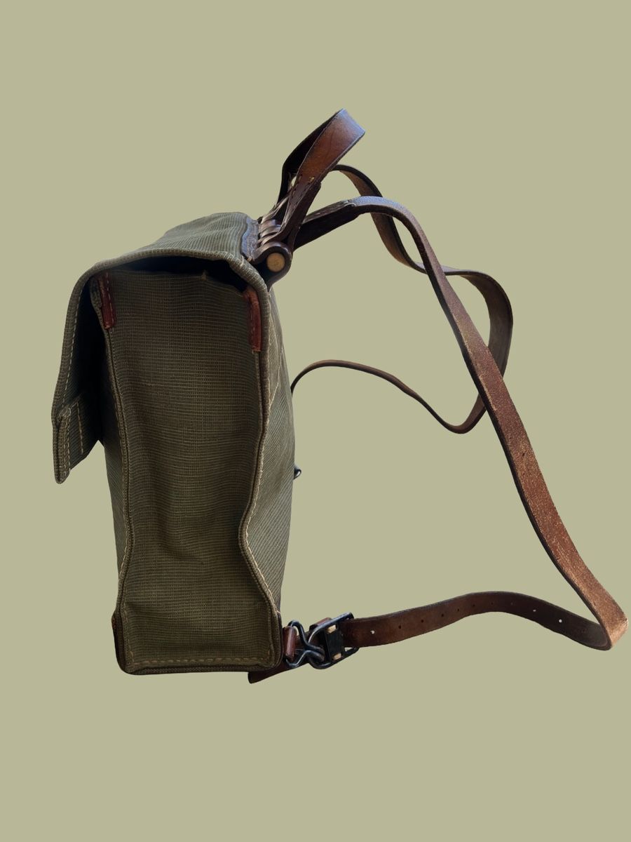Schweizer Armee Zaini: Sac à Dos Munitions Armée Suisse 1941 WW2 – Usato da Bellevue venduto da Belafer 1