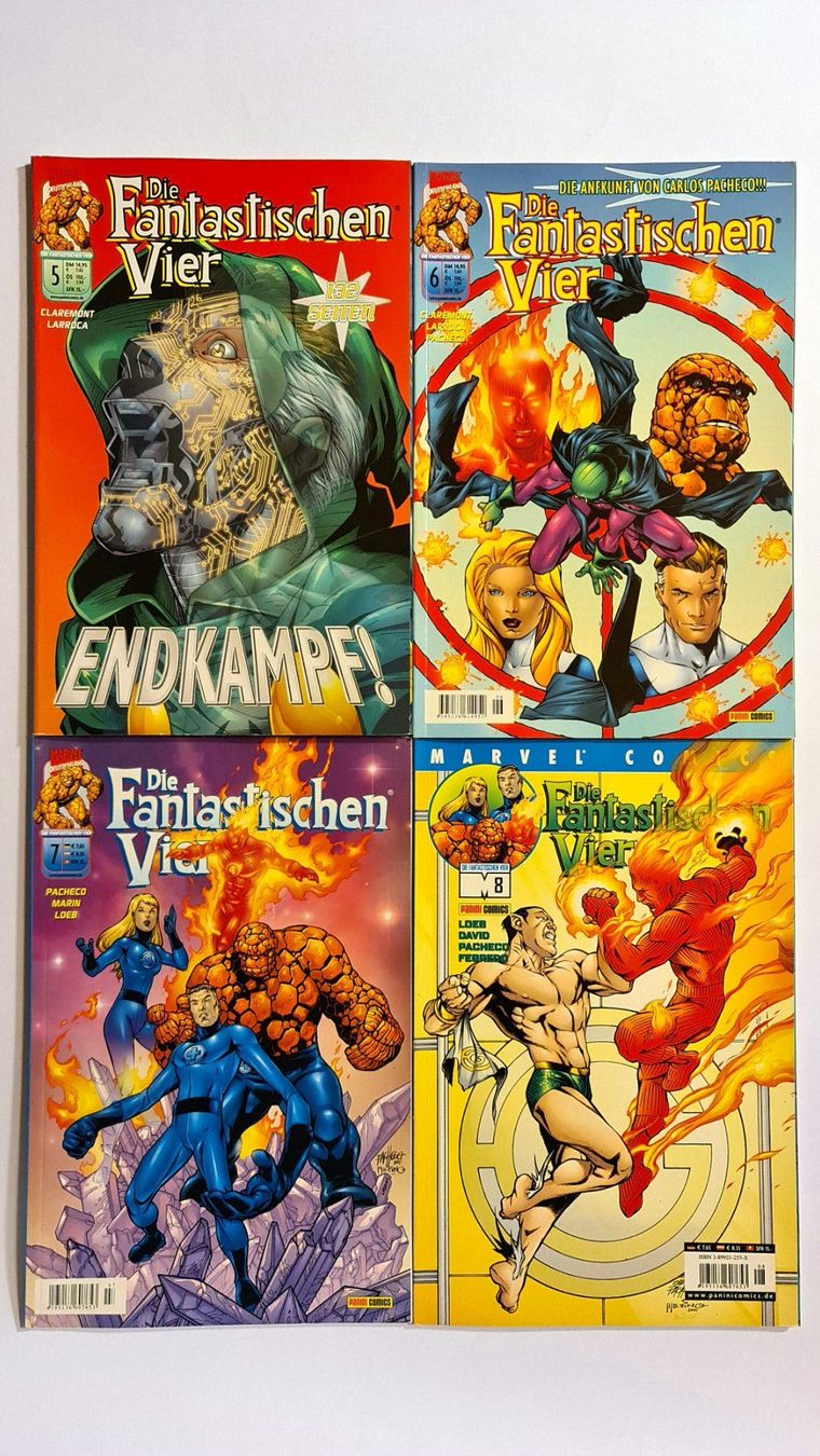 Fumetti: Die Fantastischen Vier Comic Hefte, 1- 12, Marvel – Nuovo (secondo la descrizione) da Aesch BL venduto da pri_fp8t 2