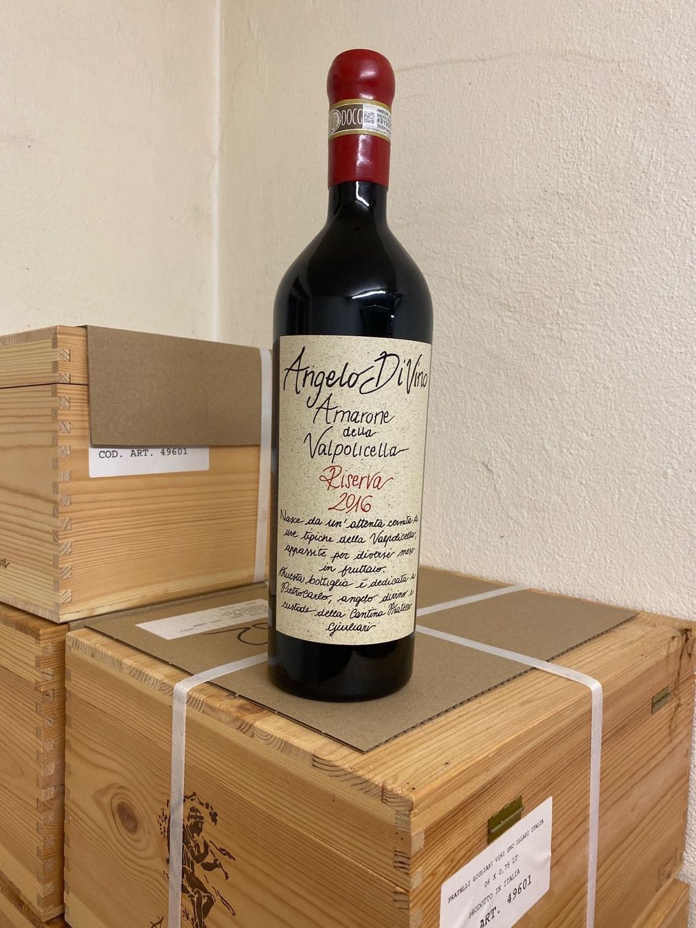 Amarone Vino: 1Fl. Angelo Di Vino Amarone della Valpolicella Riserva 2017 – Nuovo e nell'imballaggio originale da Trimbach venduto da ale_m7h5 1