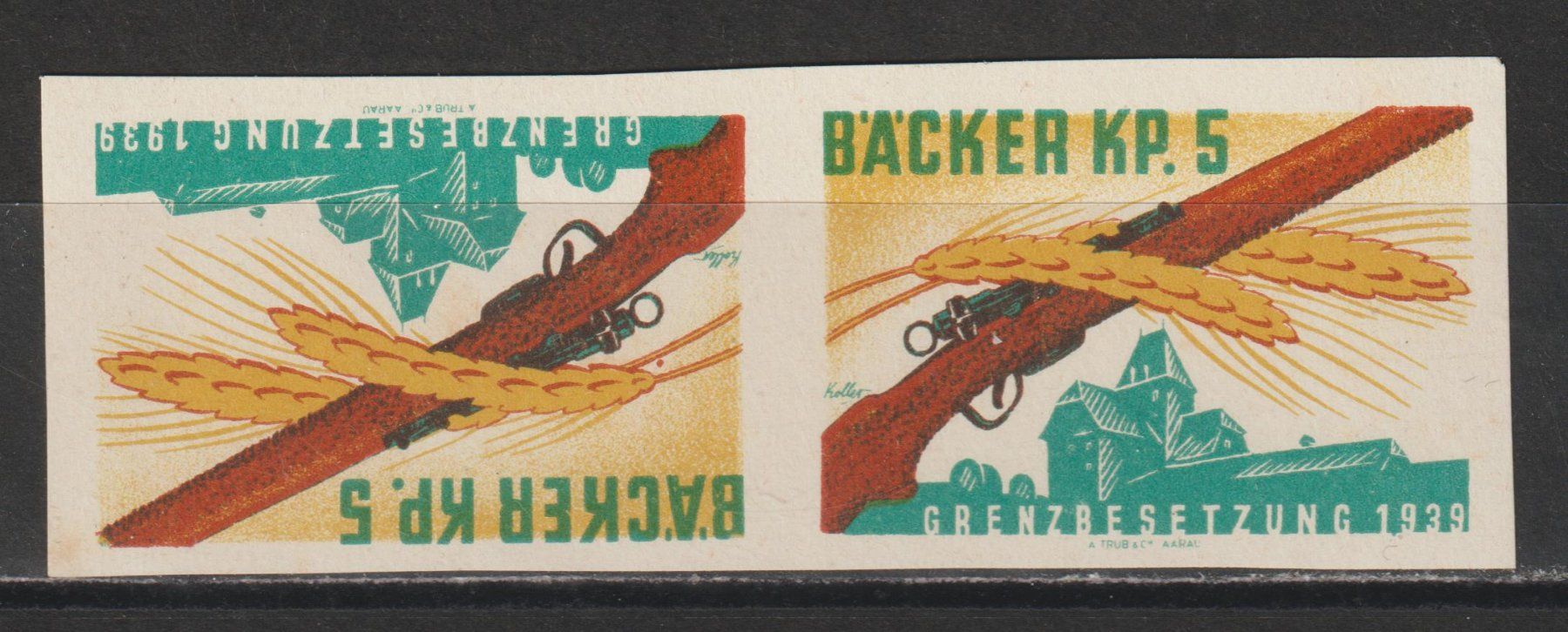 Tous les timbres: Bäcker Nr. 6a/2 * – D'occasion à Siebnen par Fstaehli