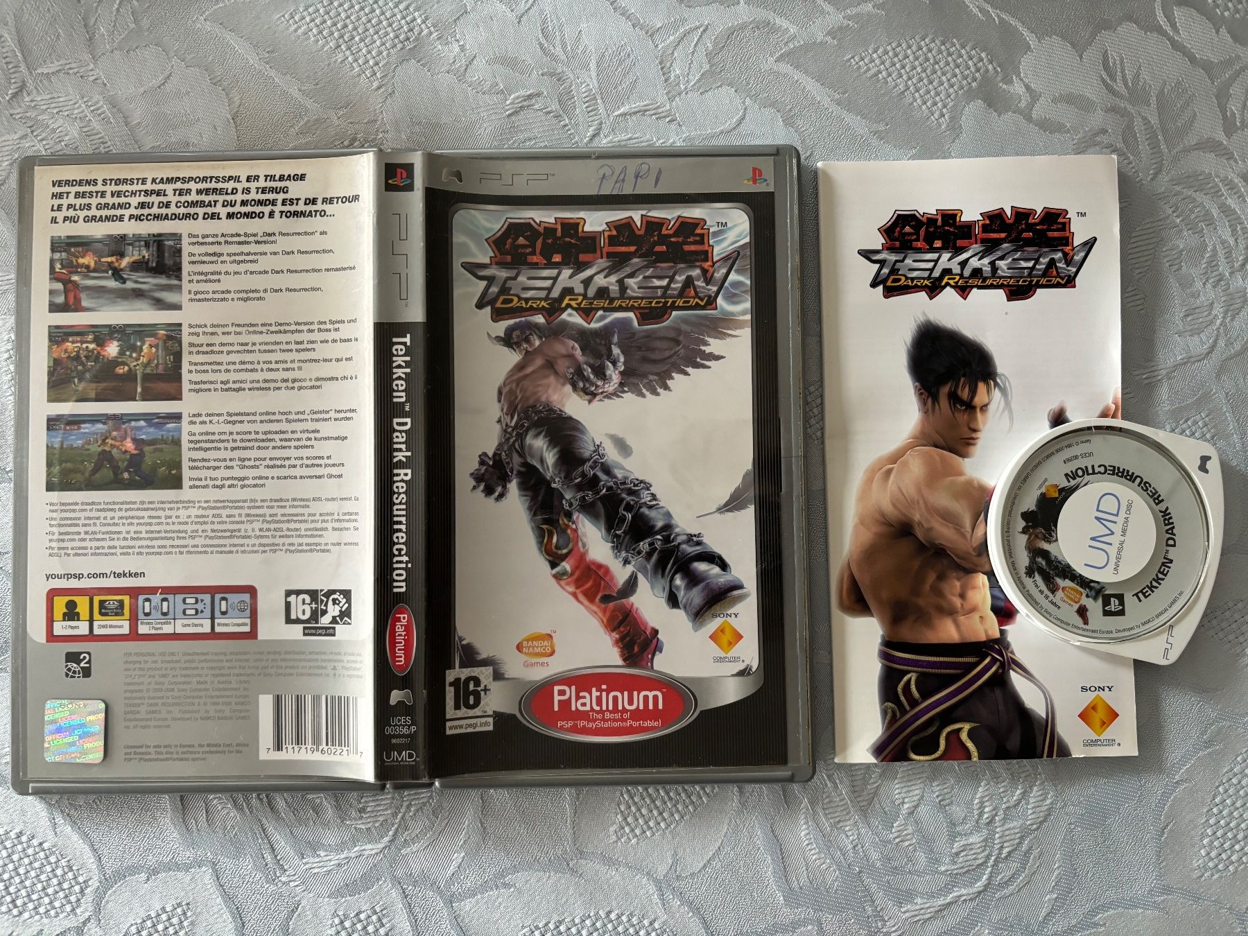 Giochi: Tekken Dark Resurrection (CIB) – Usato da Frenkendorf venduto da Fionchen