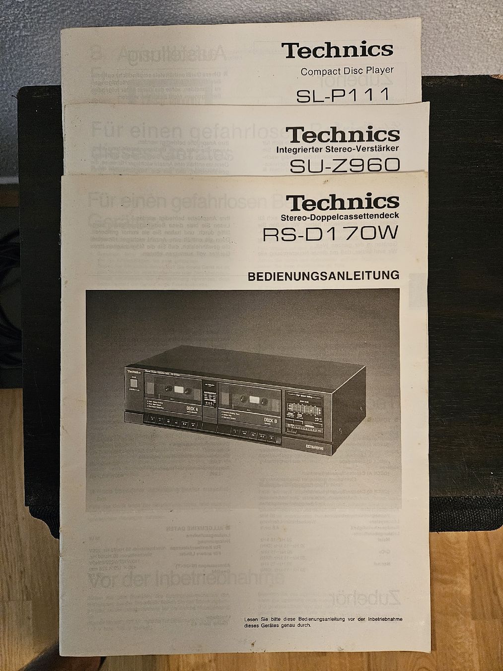 Technics Amplificatori: Technics Hi-Fi Anlage mit Boxen – Usato da Roggwil BE venduto da Hr.Gustav 5