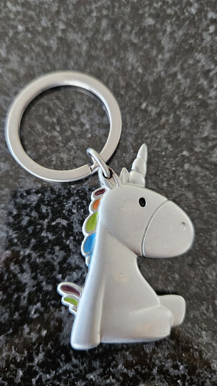 Portachiavi: Schlüsselanhänger Einhorn – Usato da Hildisrieden venduto da Schteigeiss