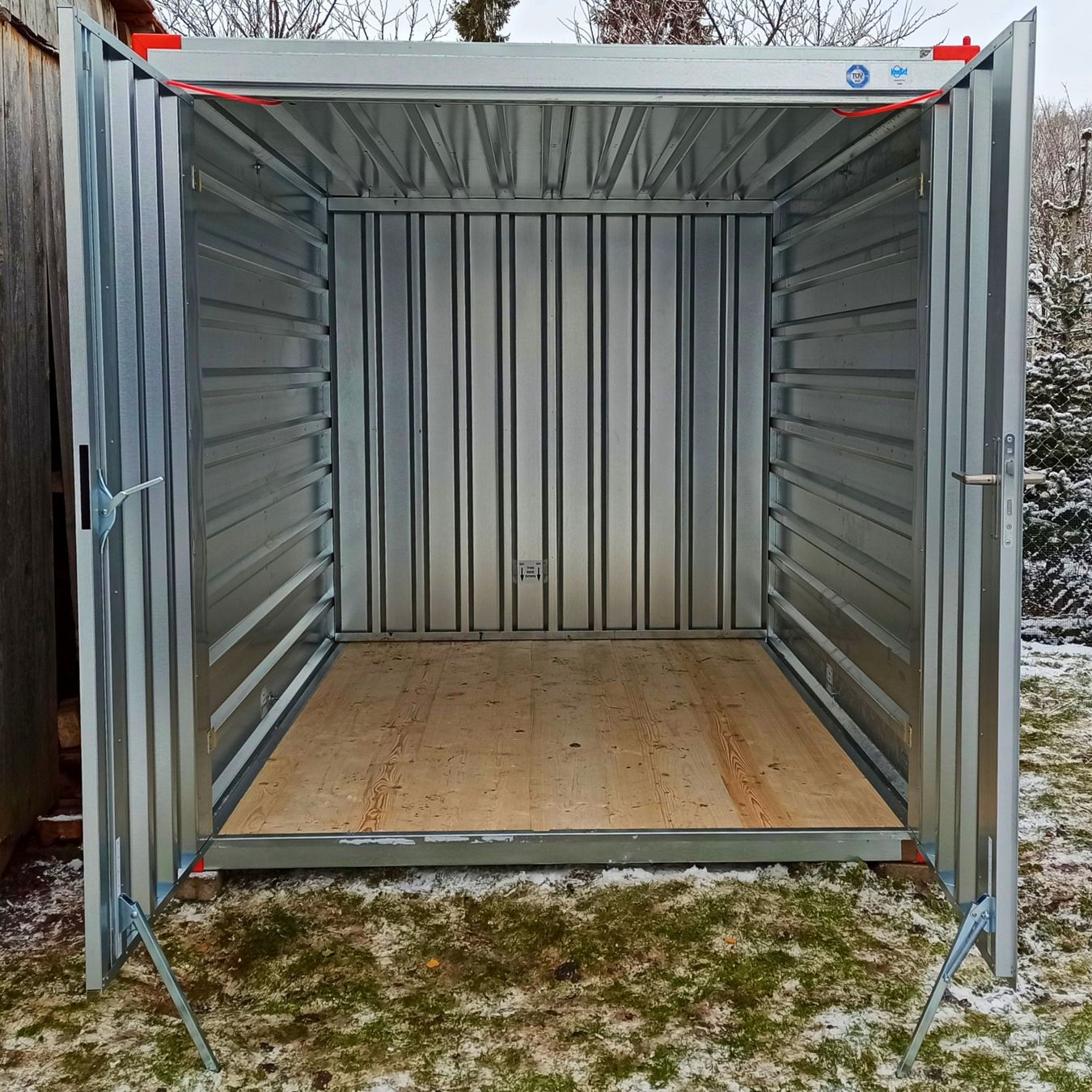 Contenitori edile: ✅ 3m Lagercontainer in Anthrazit Grau / Material- Container – Nuovo e nell'imballaggio originale da Zürich venduto da max_82mz 2