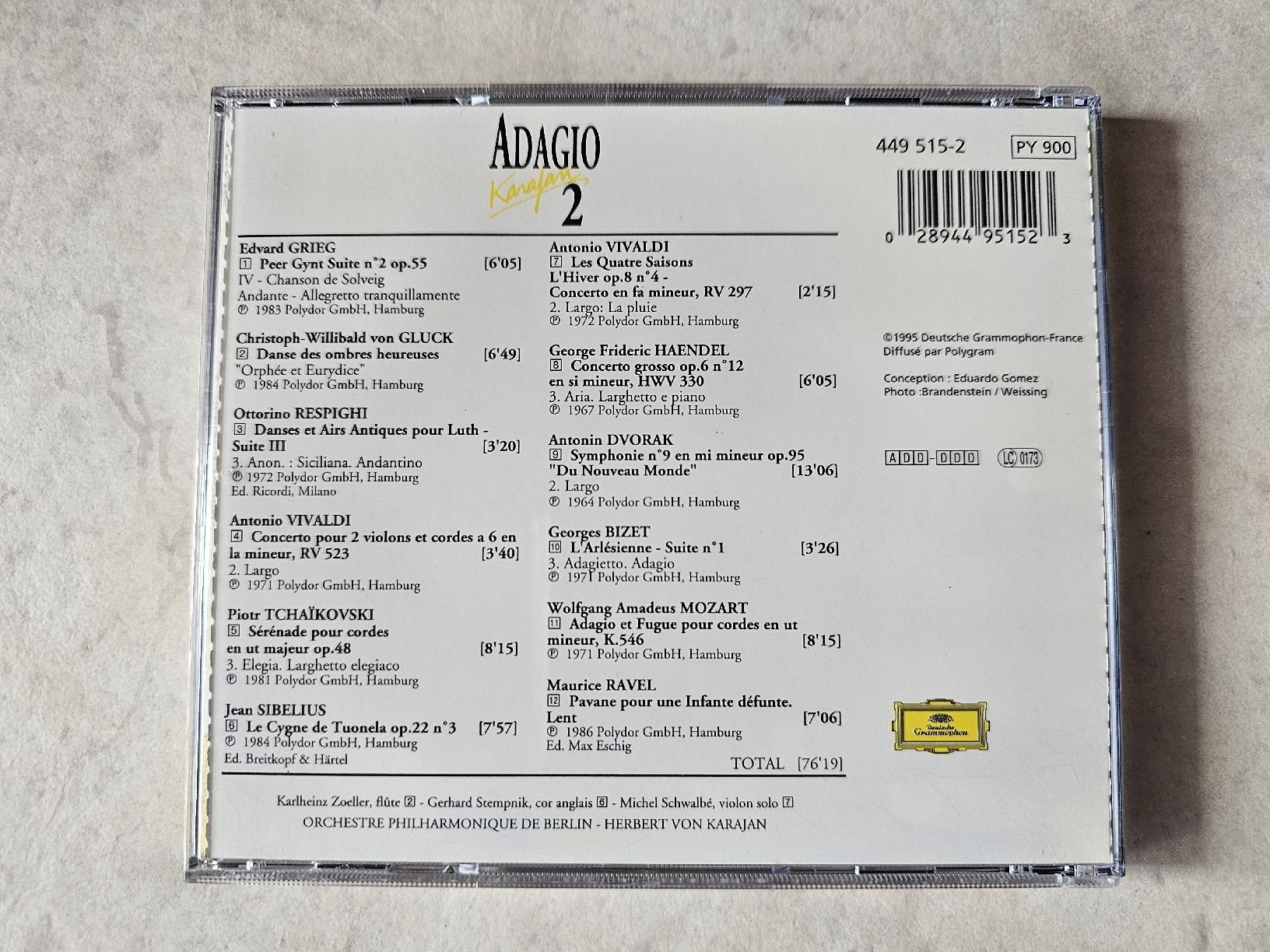 CD: Adagio Karajan  -  2 – Usato da Schneisingen venduto da backstore24 1
