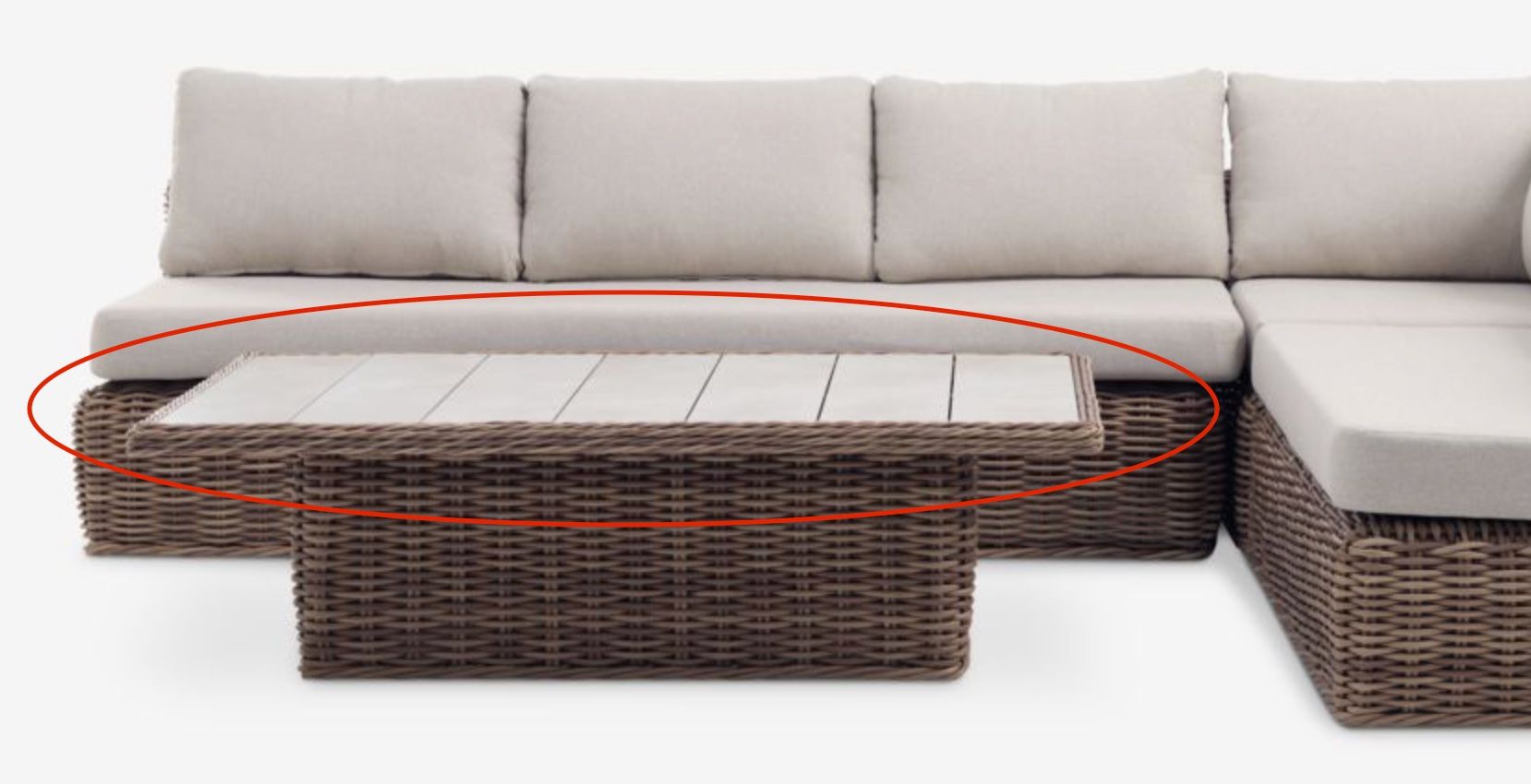 Jysk Servierplatten: Tischplatte Lounge-Tisch aus dem Set EJER von JYSK – Neu und originalverpackt aus Kreuzlingen von ihobdiglei
