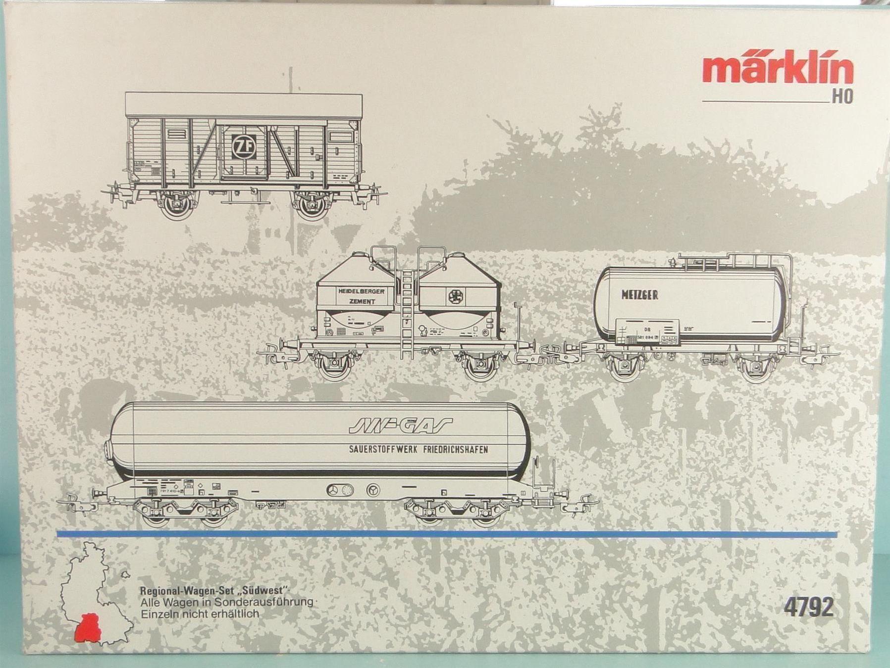 Märklin Modelleisenbahnen: Märklin 4792 Süd West Set – Gebraucht aus Bülach von cann11 6