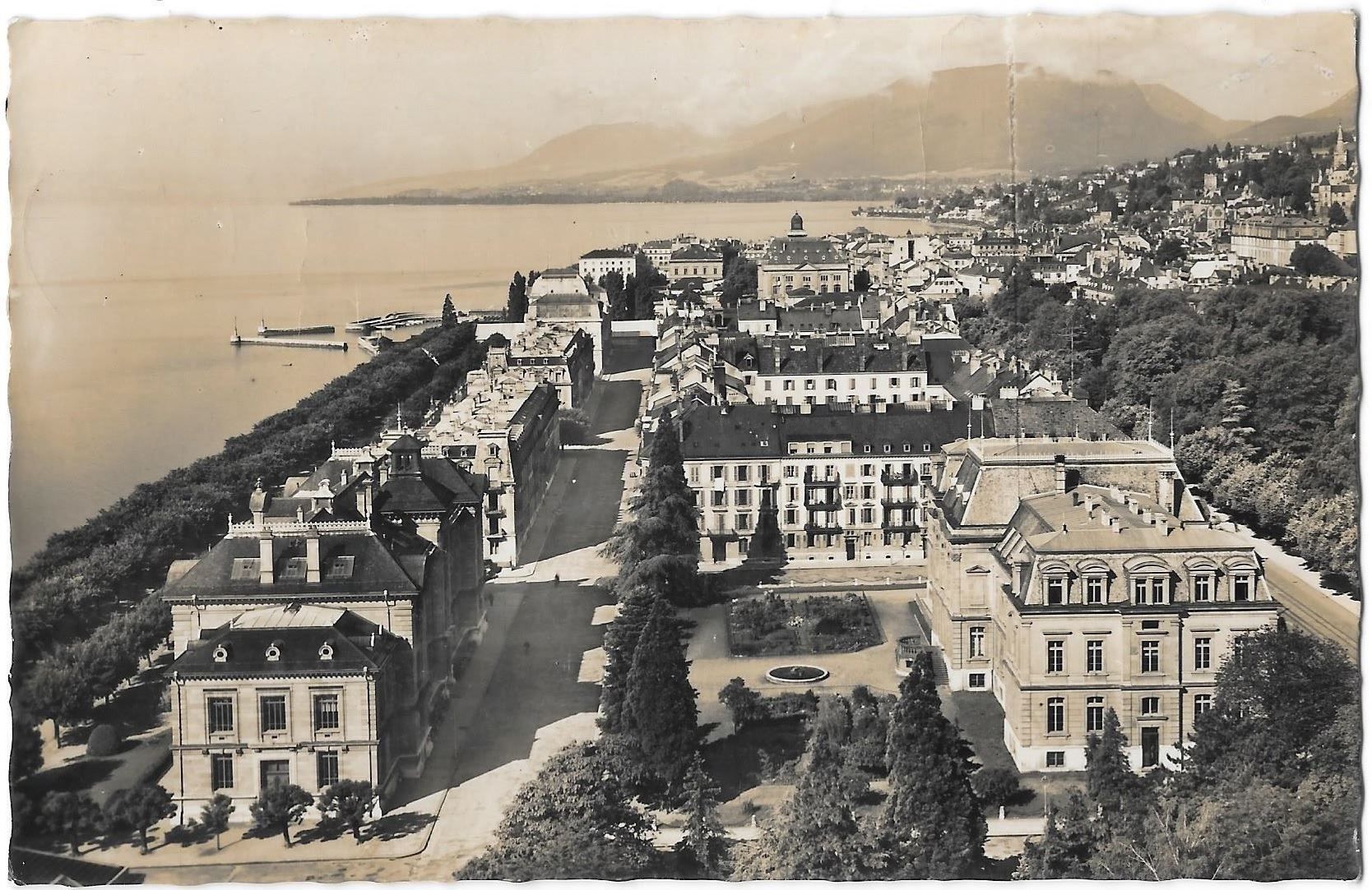 Cartoline postali: Neuchâtel Vue générale – Usato da Olten venduto da clotaldi