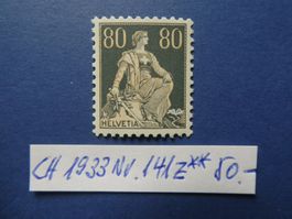 CH 1933 Nr. 141z postfrisch **