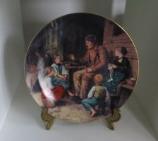 Albert Anker "Grossvater erzählt" Porzellanfabrik Langenthal