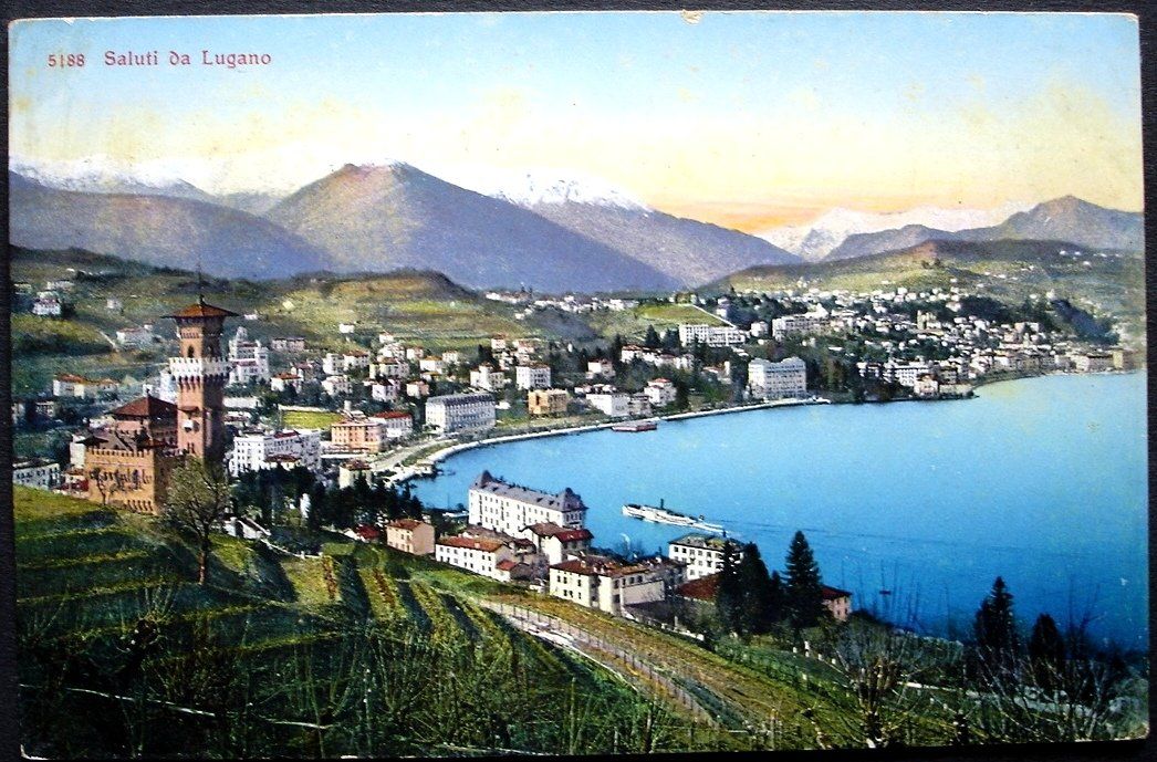 Cartoline postali: Saluti da LUGANO – Usato da Jona venduto da philajona