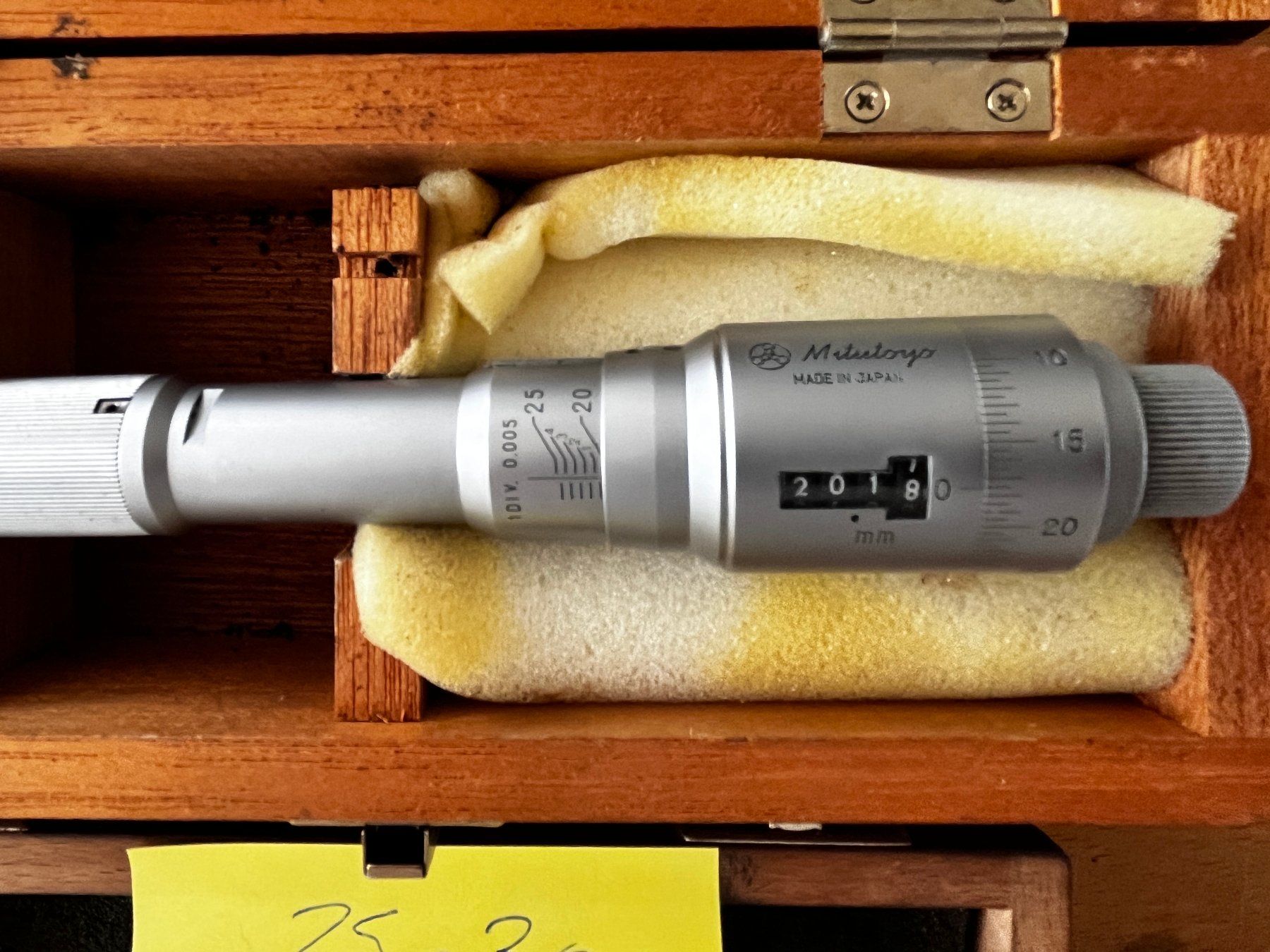 Mitutoyo Messen: 3-Punkt Innenmikrometer Helios Mitutoyo – Gebraucht aus Wald ZH von pelang56 4