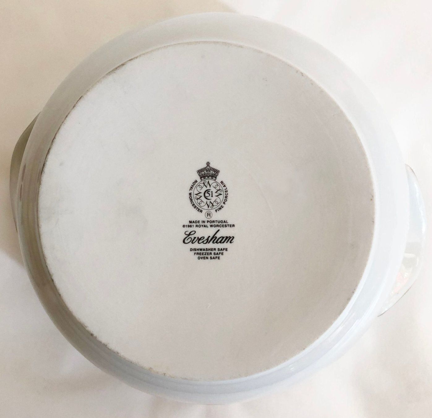 Schalen: ROYAL WORCESTER EVESHAM SCHÜSSEL – Neu (gemäss Beschreibung) aus Dübendorf von Orchid18 6