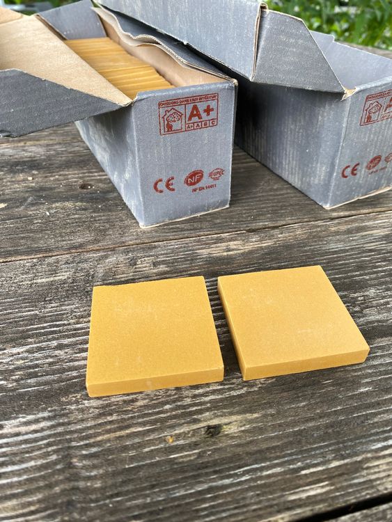 Winckelmans Plättli / Fliesen 50x50 gelb | Kaufen auf Ricardo