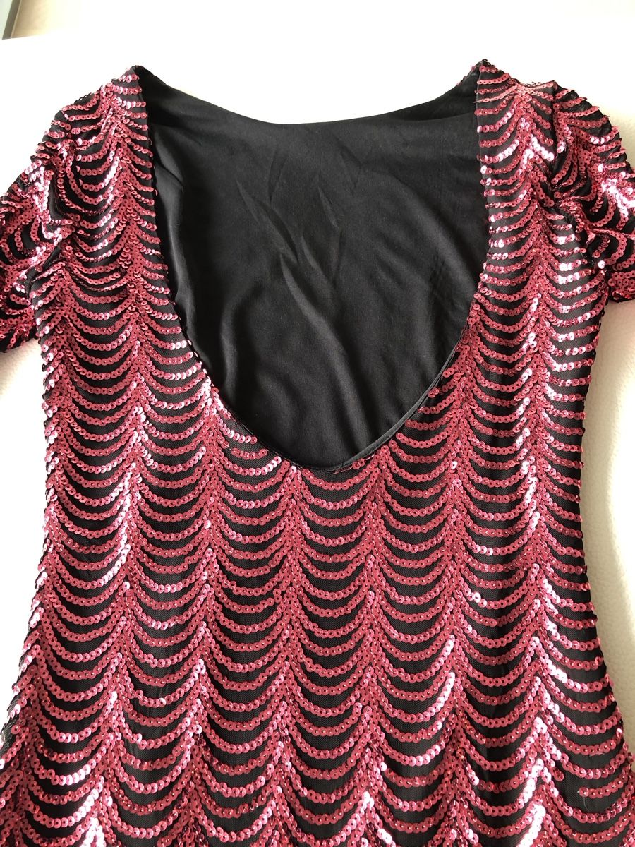 Robes: Robe à sequins rose T38 – D'occasion à Cointrin par sacha1981 3