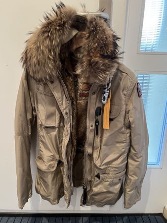 Parajumpers Denali mit Pelz Beige Gr. outlet S