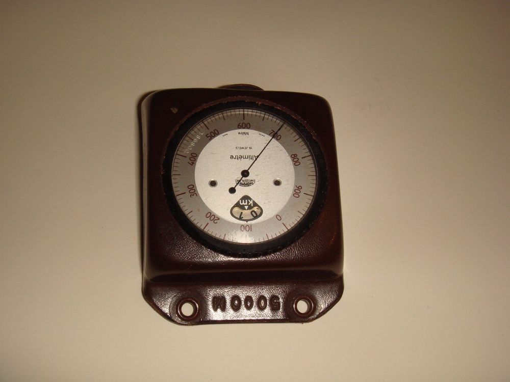 Thommen Höhenmeter (Altimètre) mit Original Lederetui (Gebraucht) in ...
