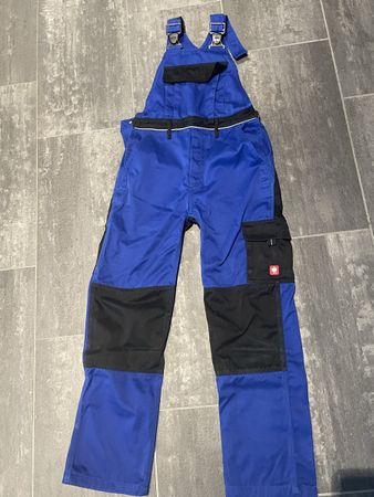 Latzhose Engelbert Strauss blau Grösse 158/164 guter Zustand