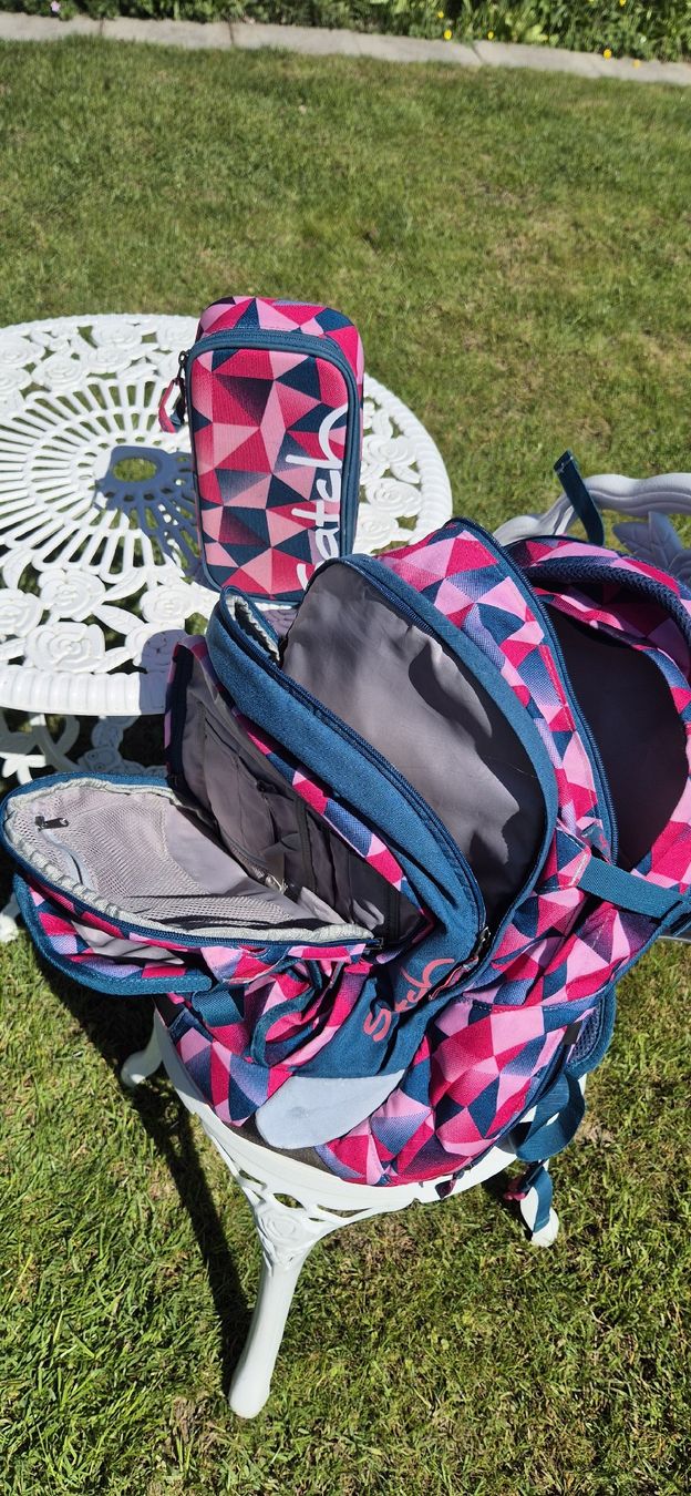 Satch Borse & Zaini: Satch Schulrucksack pink/rosa/petrol. Etui gratis !!! – Usato da Oberwil-Lieli venduto da cla_j25n 6