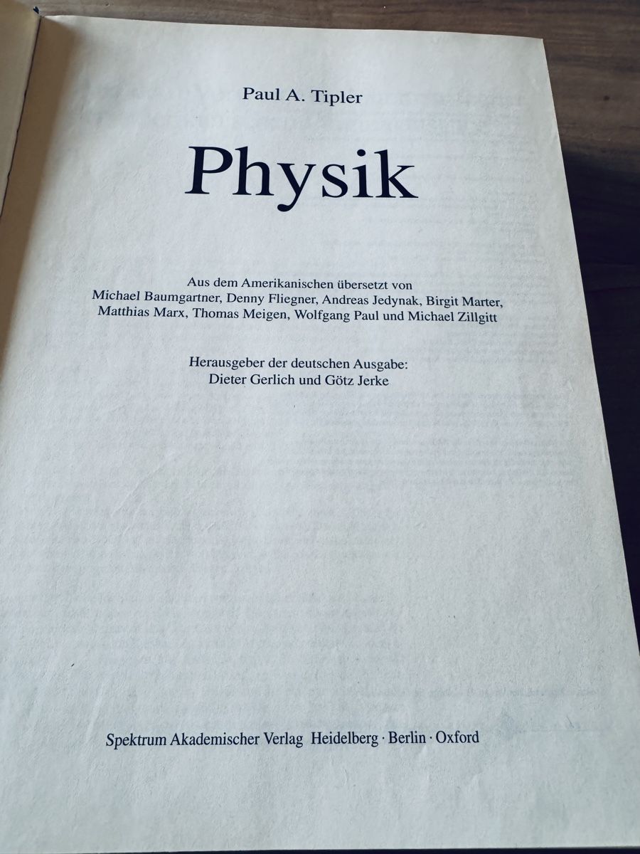 Technique de radiocom: Buch Physik von Paul A. Tipler – D'occasion à Sternenberg par Mcfraui 4