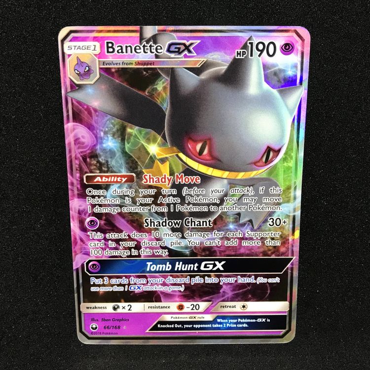 Banette GX - Carte Pokemon Karte Celestial Storm 66 Branette (Neu ...