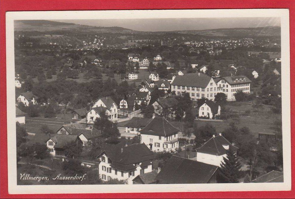 Cartoline postali: VILLMERGEN AUSSERDORF – Usato da Grüningen venduto da Kartenlaube