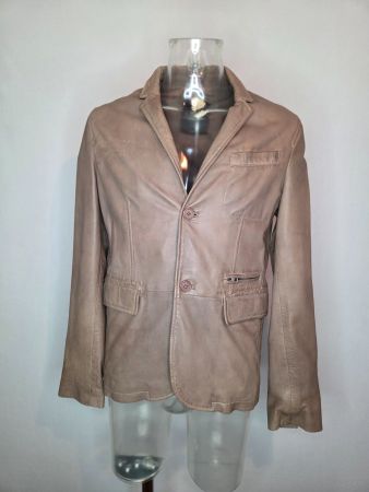 Leonardo Herren Lederjacke – Gr. S–M