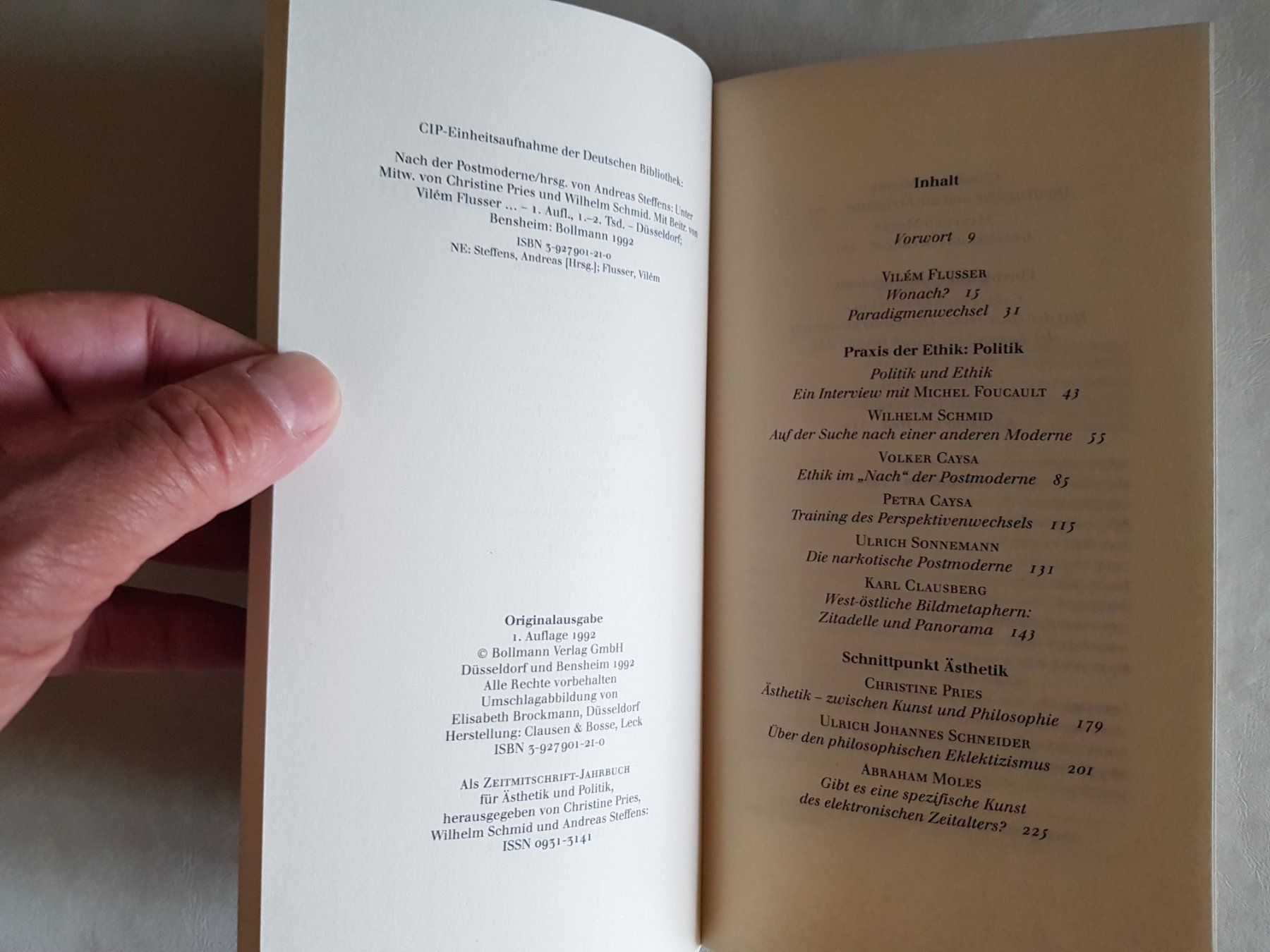 Libri: Nach der Postmoderne 1. Auflage 1992 – Usato da Walterswil BE venduto da Lonitti 1
