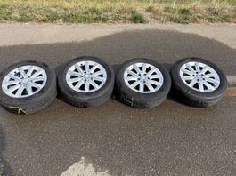 4 Original Mercedes-Felgen