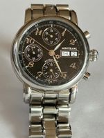 Montblanc Chronograph Automatische Herren Uhr Edelstahl