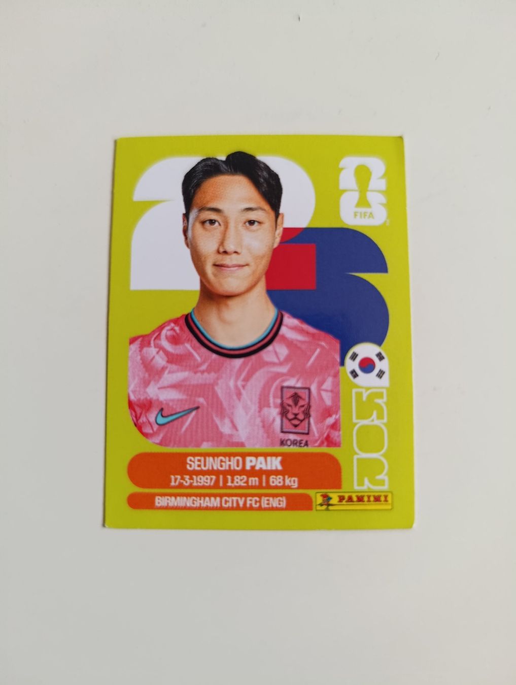 Panini Carte collezionabili: Panini World Cup 2026 KOR 14 – Nuovo (secondo la descrizione) da Lavey-Village venduto da pas_7xd2
