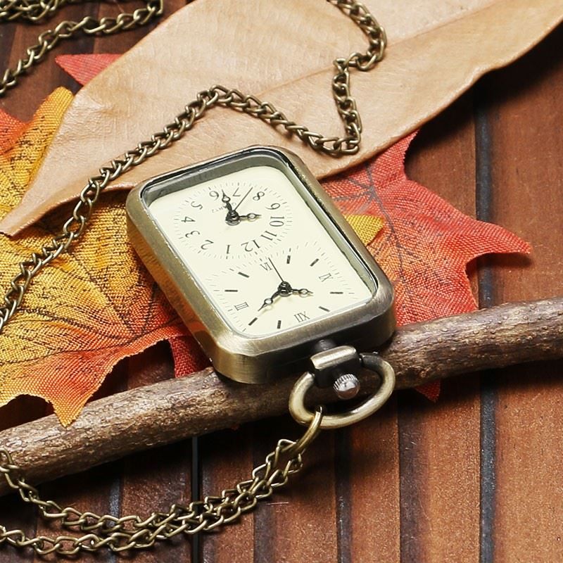 Orologi: Dual Zeit Anhängeruhr – Nuovo e nell'imballaggio originale da Diepoldsau venduto da preisparadies-ch 8