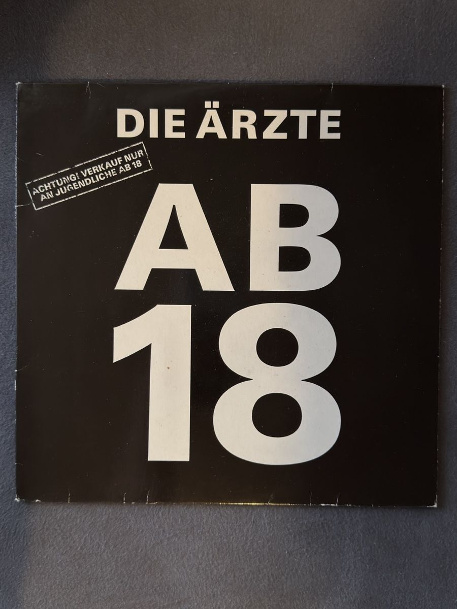 Schallplatten: Die Ärzte Ab 18 + Live Vinyl Bundle VG+ CBS LP – Gebraucht aus Muttenz von Petar777 1