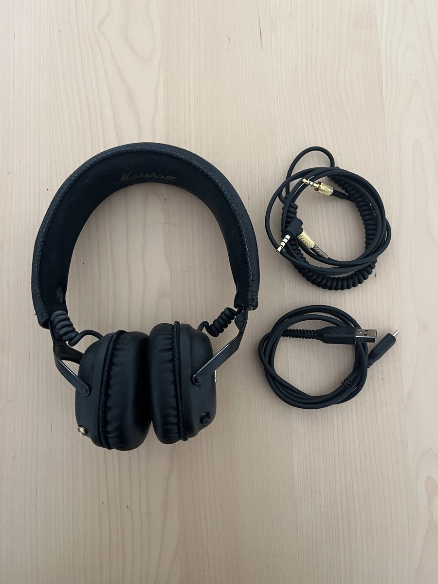 Marshall Cuffie: Marshall MID Bluetooth-Headphones inkl. Zubehör – Usato da Olten venduto da alex.wardl