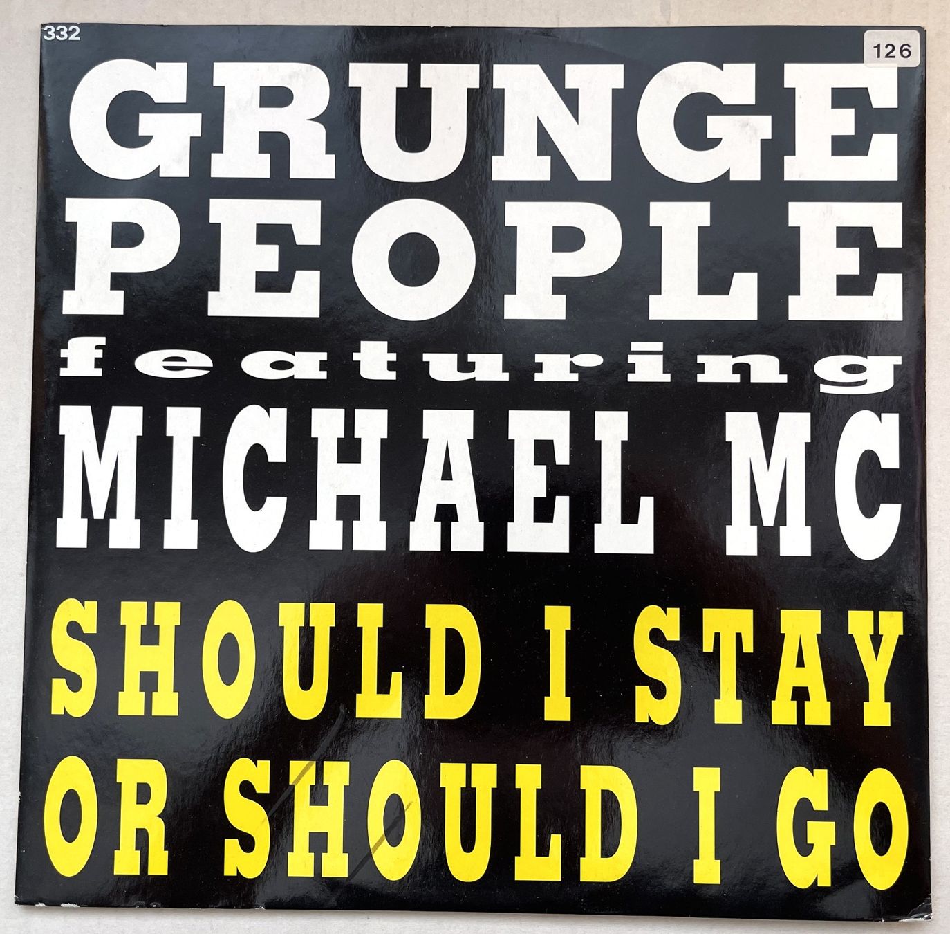 Dischi in vinile: Grunge People Featuring Michael MC - VINYL – Usato da Oftringen venduto da vuc_frq6