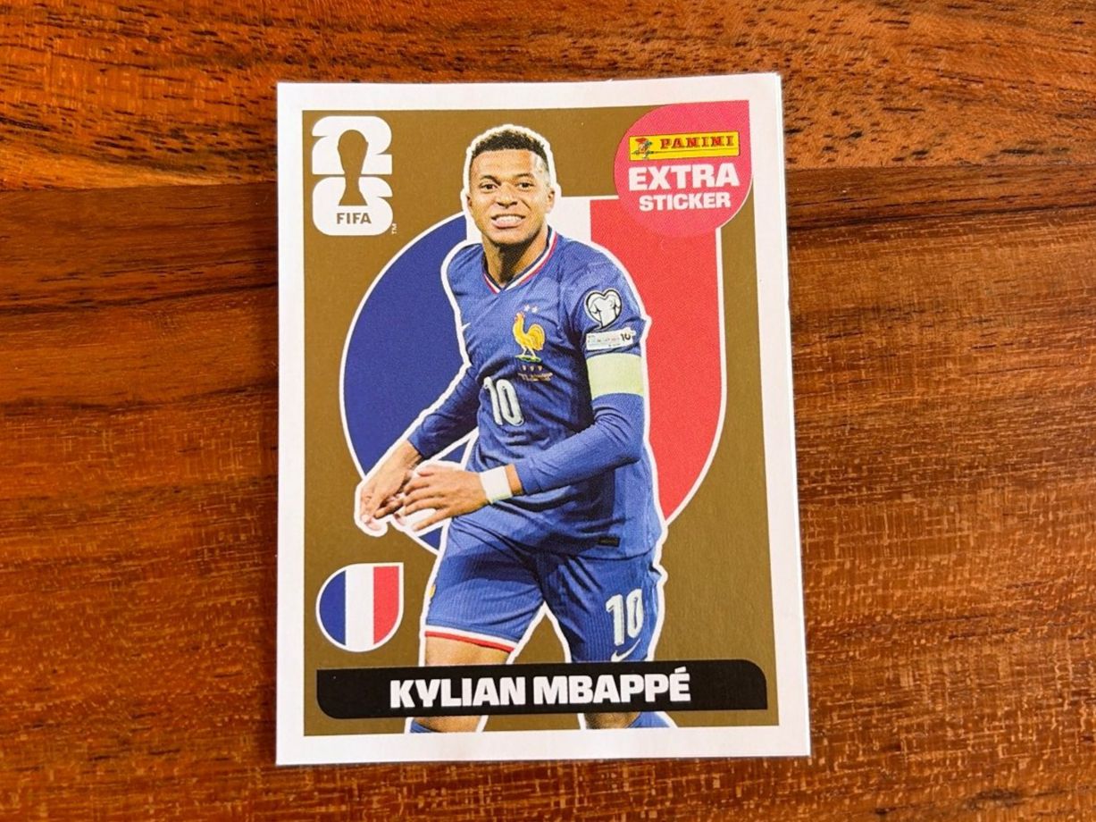 Panini Sammelbilder & Trading cards: PANINI EXTRA STICKER MBAPPÉ GOLD/OR – Neu (gemäss Beschreibung) aus Mettembert von Thierry_cre