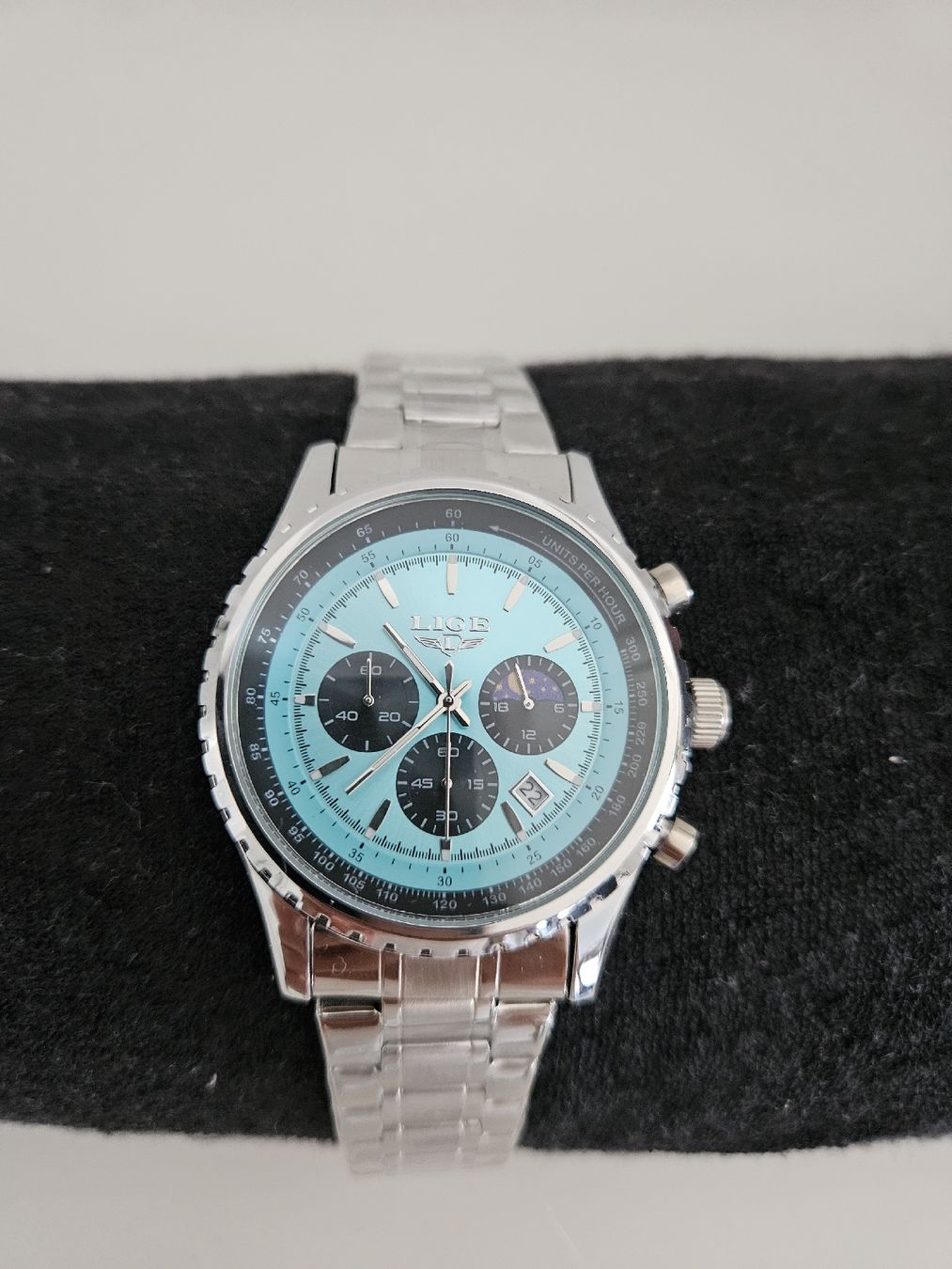 Orologi: Montre Chronographe Turquoise - neuf – Nuovo (secondo la descrizione) da Puidoux venduto da dav_n6gv