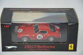 Ferrari 250 GT #16 Berlinetta , Short Wheel Base , HWE  1:43