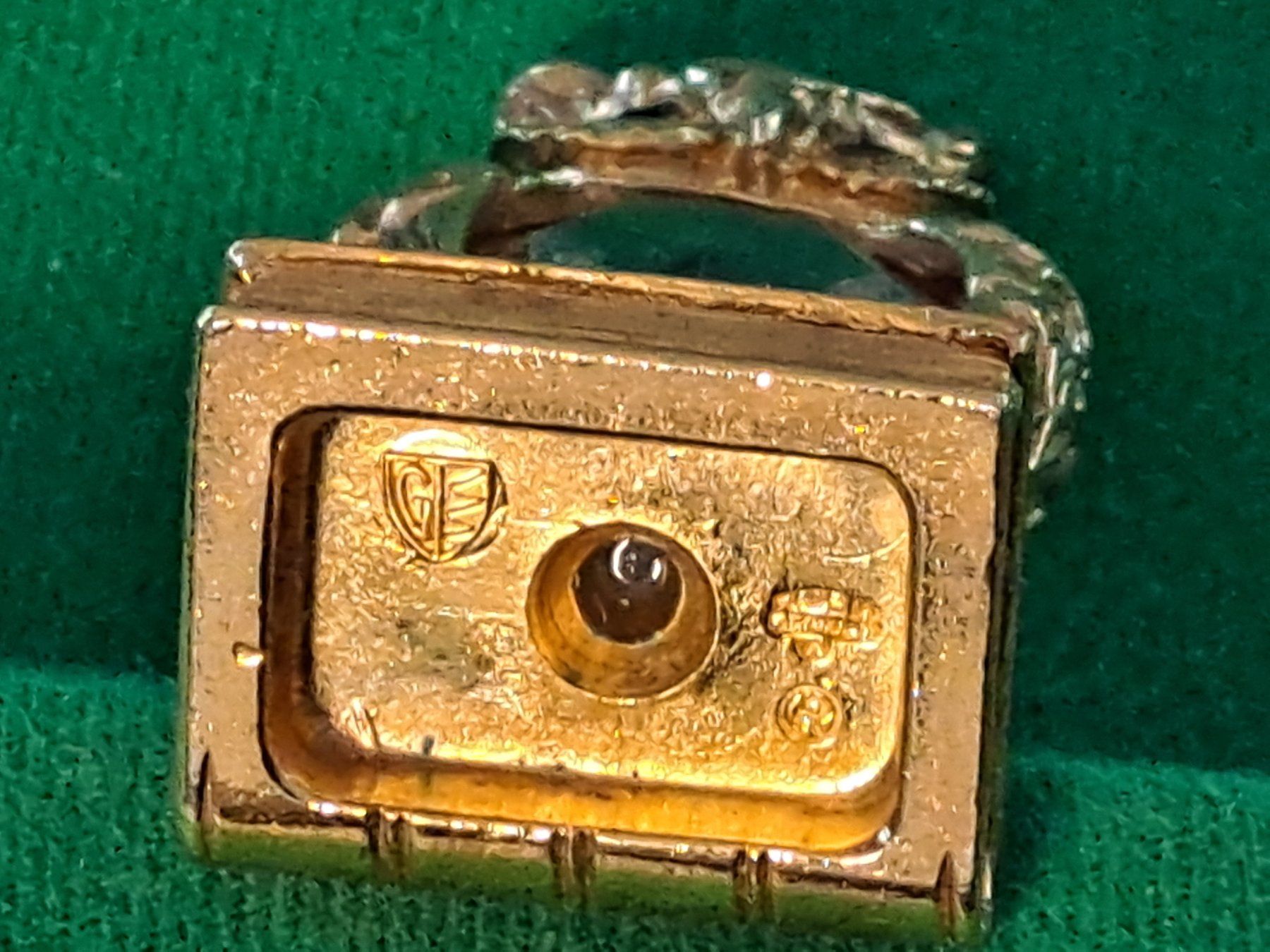 Figuren: Eule Messing mit geschliffenem Kristallglas 7x3cm – Neu (gemäss Beschreibung) aus Spiez von Pistach99 4