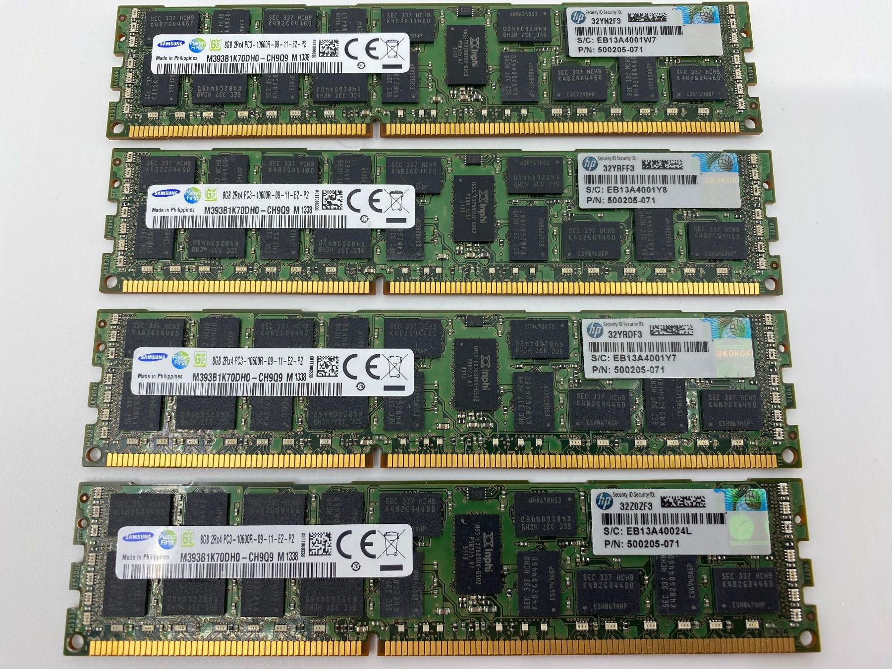 Samsung Memoria / RAM: 8GB 2Rx4 PC3 10600R Memory – Usato da Langwiesen venduto da Restposten-24