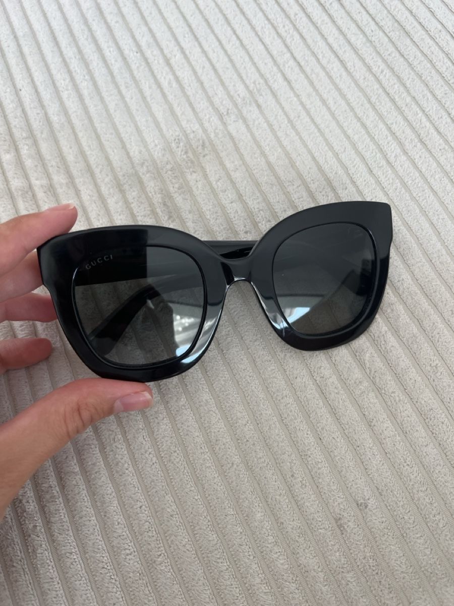 Gucci Lunettes & Verres: Gucci Sonnenbrille schwarz  – D'occasion à Wettswil par mar_l8ns
