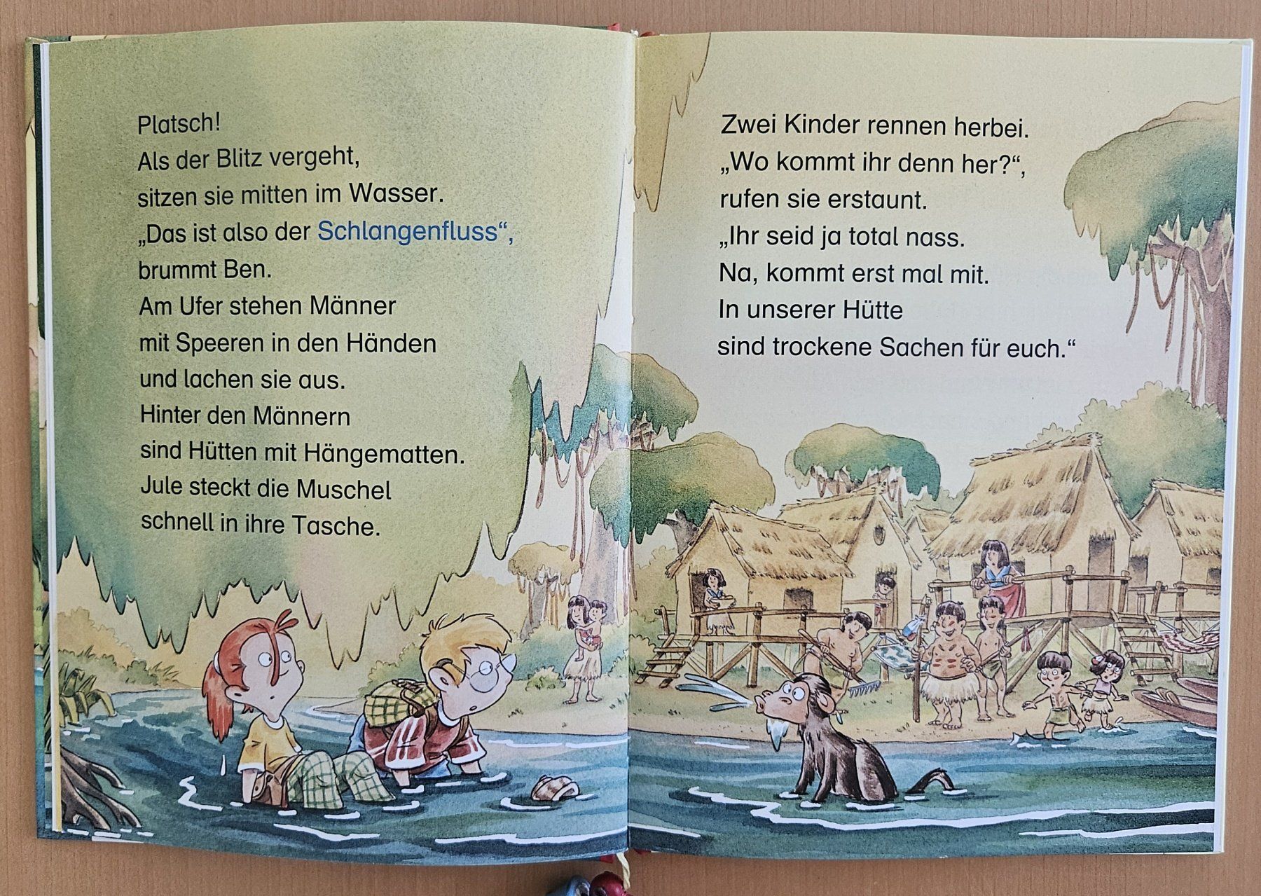 Bücher: Gefahr am Schlangenfluss – Gebraucht aus Schaffhausen von asyouwestley 3