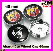 Abarth Auto Radkappe 60mm