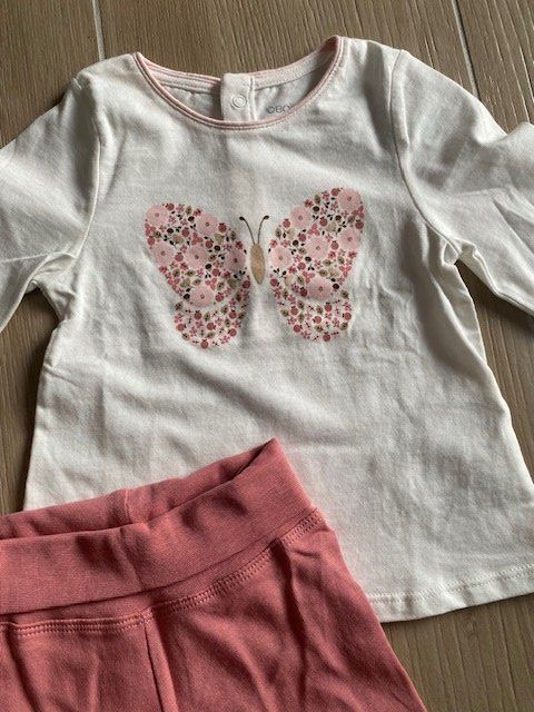 Lotti & Set di vestiti: neuer Pulli und Hose Gr. 74/80 "Schmetterling" – Nuovo (secondo la descrizione) da Staufen venduto da Nasli 1