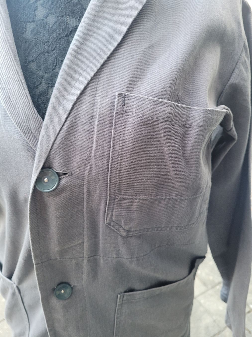 Altro per Abbigliamento & Protezione sul lavoro: Arbeitsmantel grau Baumwolle Grösse S – Usato da Tegerfelden venduto da Tiggerfreund 2